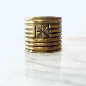 Brass Cuff Bracelet